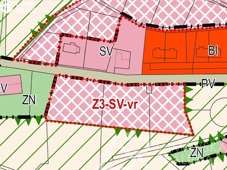 Prodej stavebního pozemku Sušice č. 20