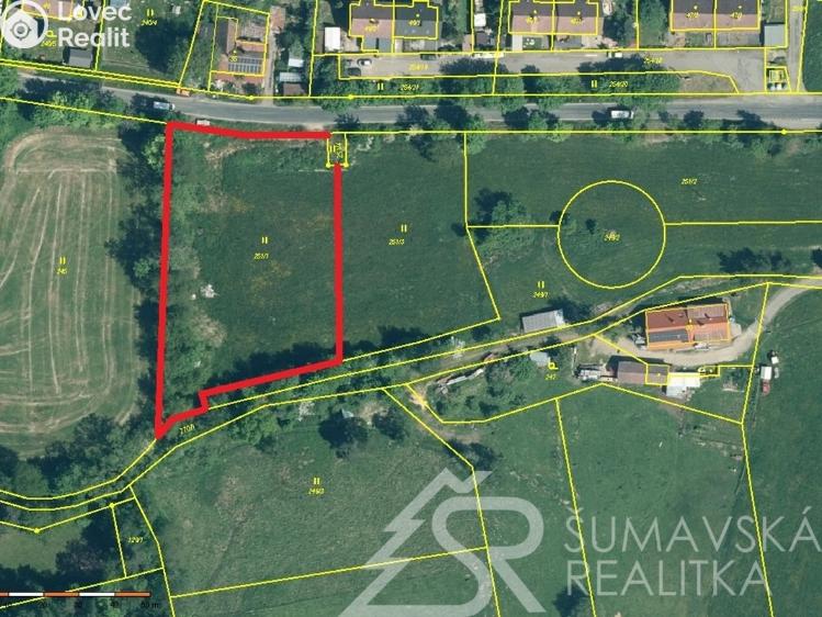 Prodej stavebního pozemku Sušice č. 20