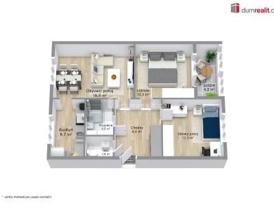 Sale apartment 3+1 Sokolov, Švabinského č. 2