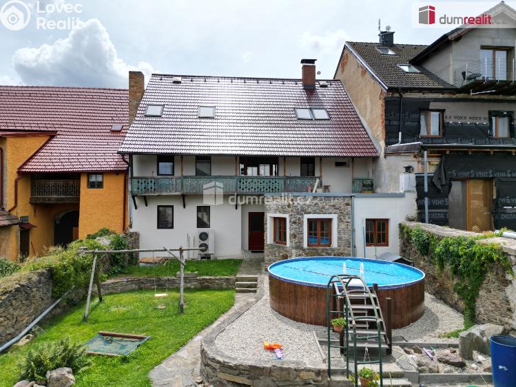 Prodej rodinného domu Velešín, náměstí J. V. Kamarýta č. 3