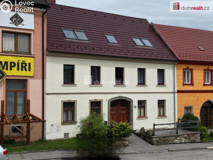 Prodej rodinného domu Velešín, náměstí J. V. Kamarýta č. 10