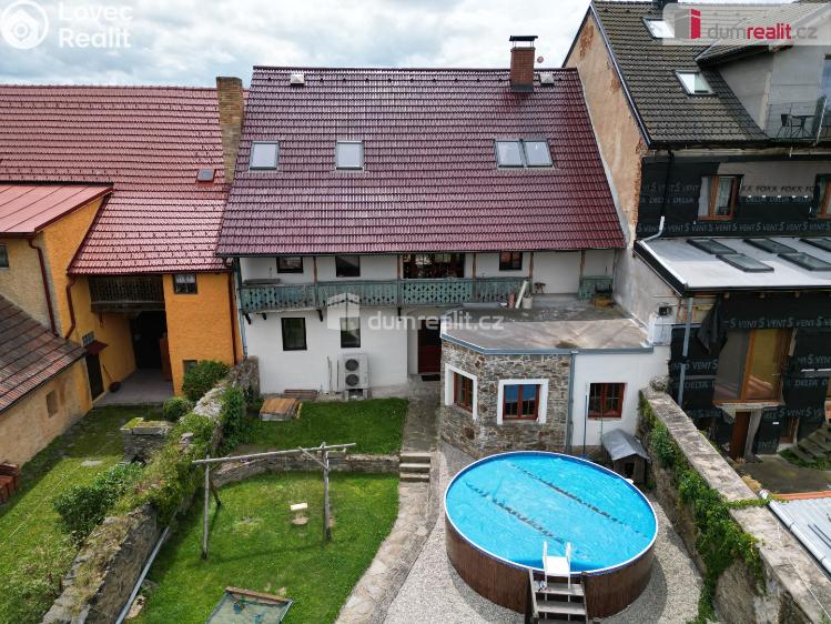Prodej rodinného domu Velešín, náměstí J. V. Kamarýta č. 14