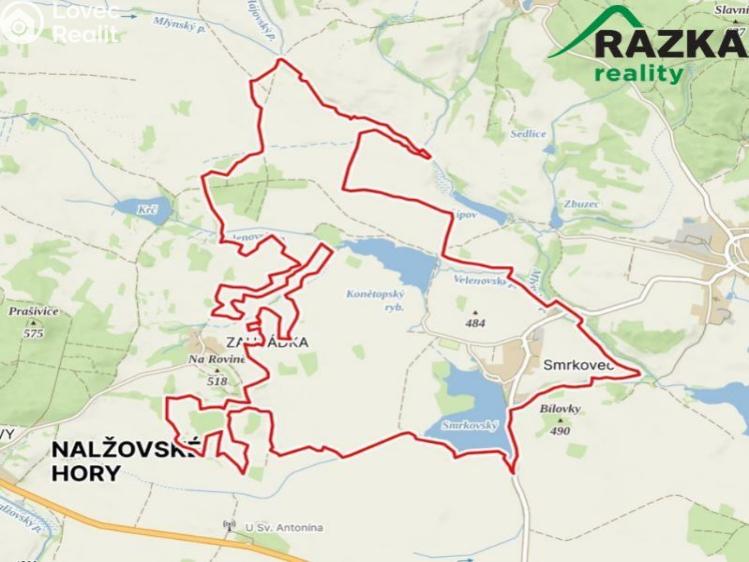Prodej pole Hradešice č. 1
