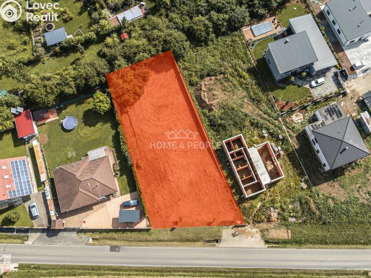Prodej stavebního pozemku Křenice, K Polníku č. 1