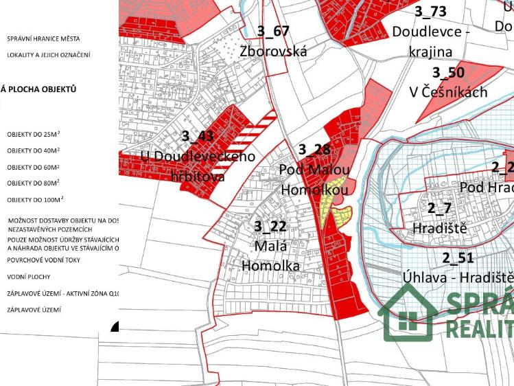 Prodej stavebního pozemku Plzeň, K Malé Homolce č. 11