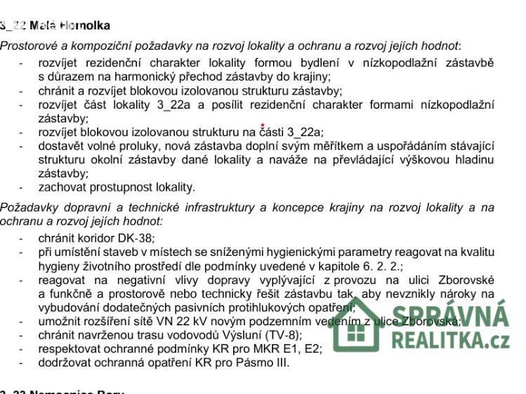 Prodej stavebního pozemku Plzeň, K Malé Homolce č. 12