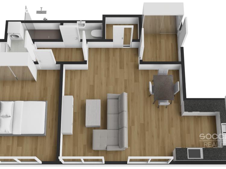 Rent apartment 2+KK Praha, Krásova č. 5