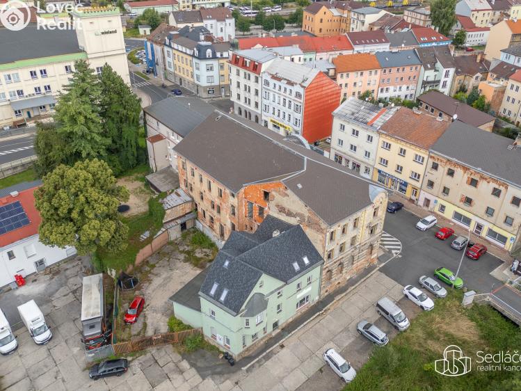Prodej komerční nemovitosti Sokolov, Nádražní č. 7