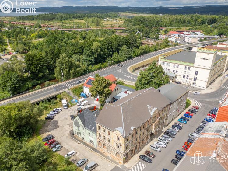 Prodej komerční nemovitosti Sokolov, Nádražní č. 12
