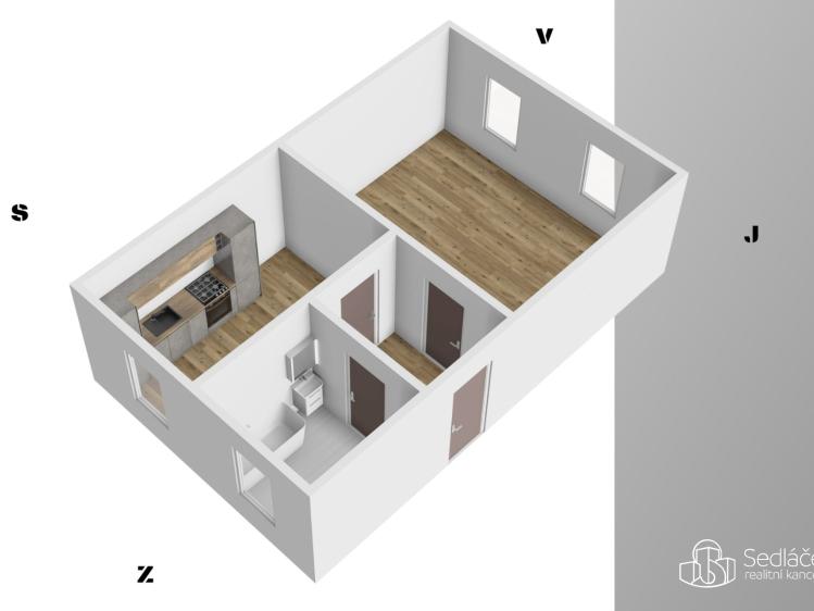 Pronájem bytu 1+1 Karlovy Vary č. 21
