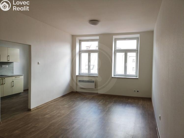 Pronájem bytu 1+1 České Budějovice, Karla IV. č. 1