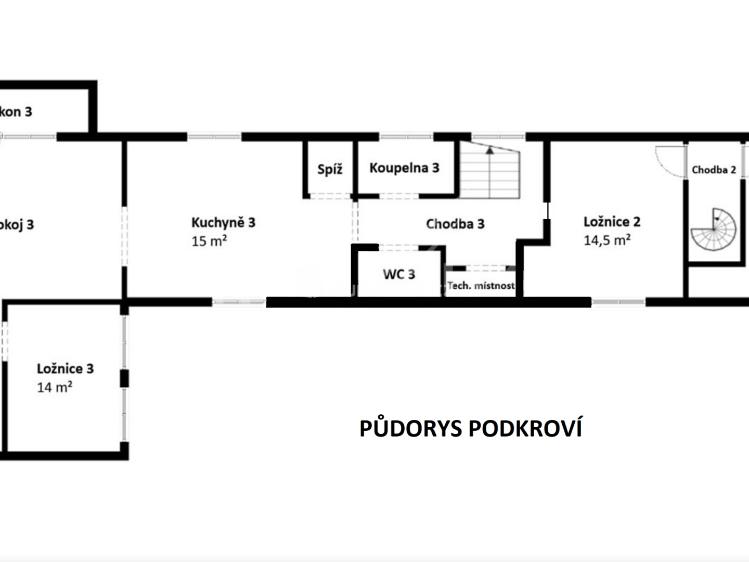 Продаж сімейного будинку Kropáčova Vrutice č. 31