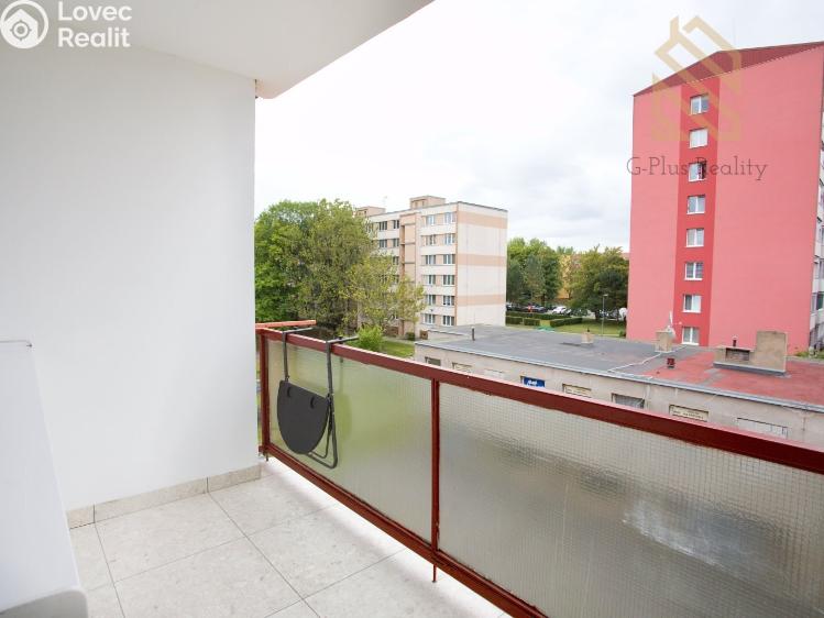 Pronájem bytu 2+1 Louny, Jana Švermy 2054 č. 12