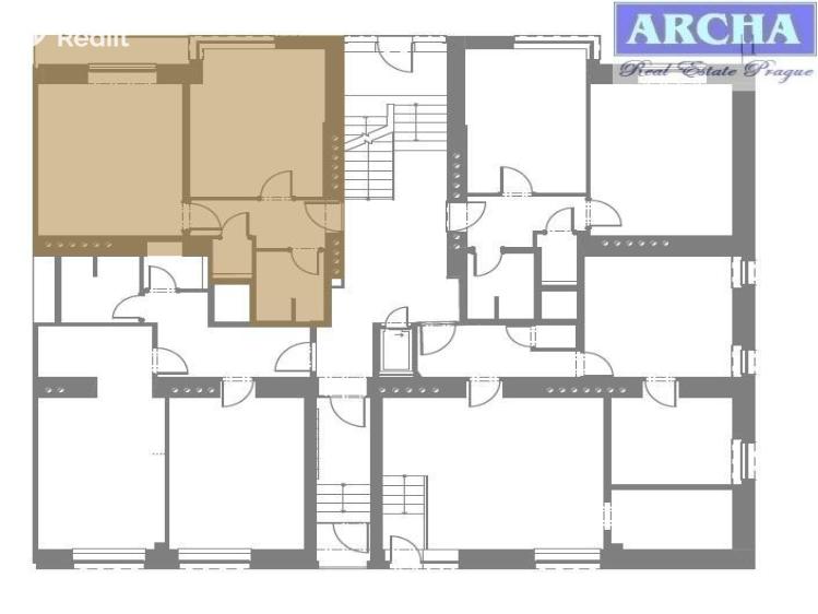 Продаж квартири 2+KK Praha, Patočkova č. 5