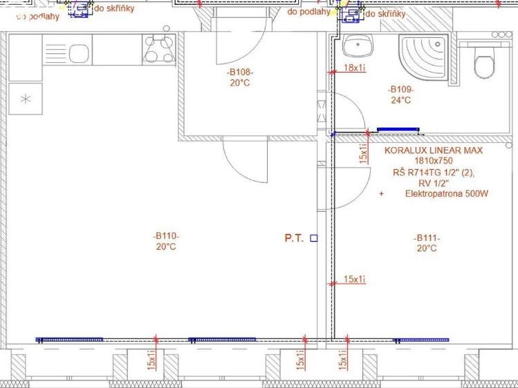 Аренда квартиры 2+KK Sušice, Hrádecká 493 č. 2