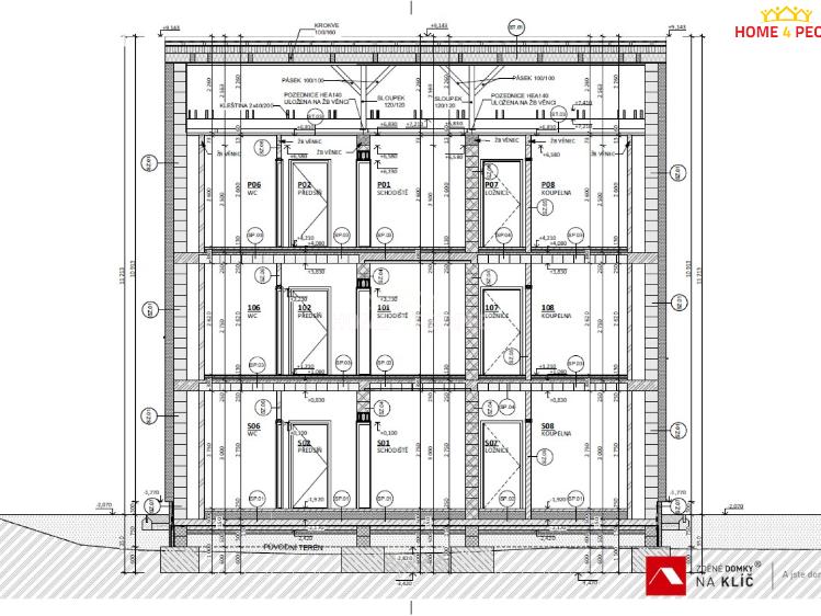 Prodej bytu 3+KK Luhačovice, Mlýnská č. 28