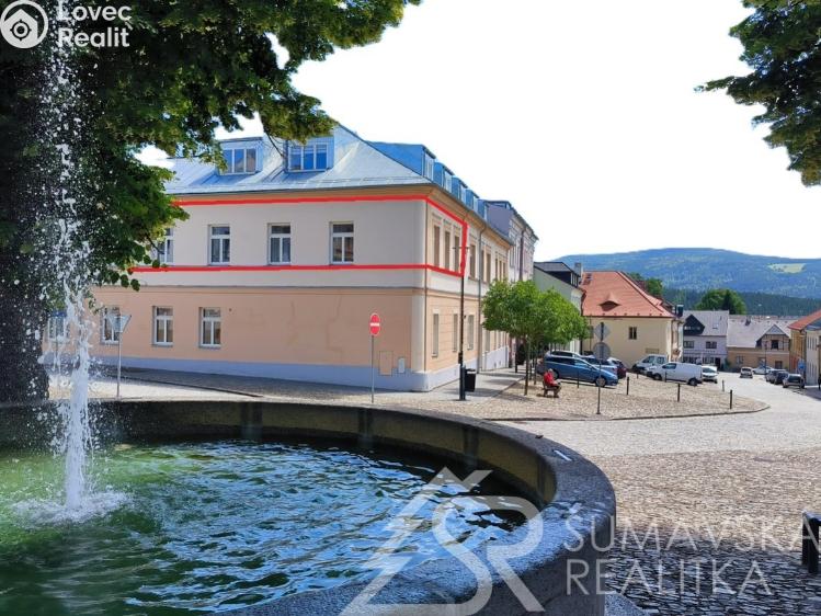Sale apartment 3+KK Kašperské Hory, Náměstí 34 č. 1