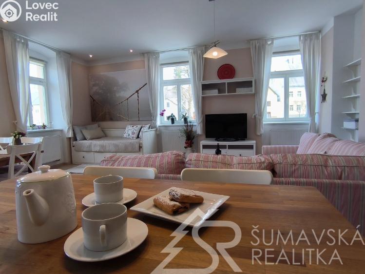 Sale apartment 3+KK Kašperské Hory, Náměstí 34 č. 3