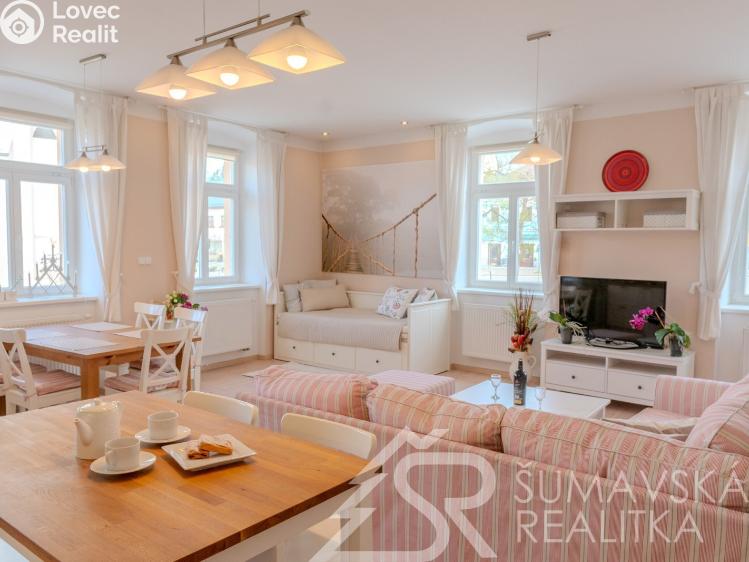Sale apartment 3+KK Kašperské Hory, Náměstí 34 č. 5