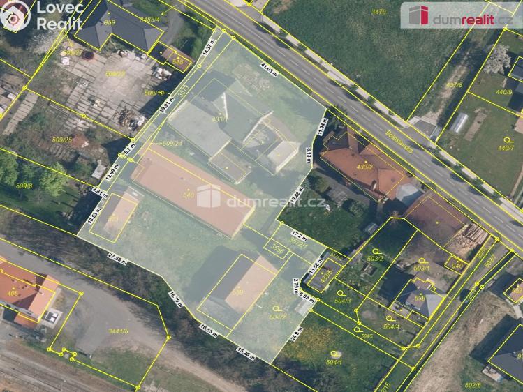 Prodej výrobní haly Mšeno, Boleslavská č. 15