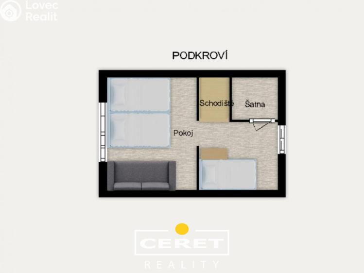 Prodej chaty Tuchořice č. 22