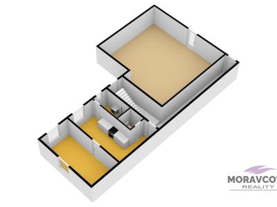 Prodej rodinného domu Žleby, Zámecké náměstí 6 č. 3