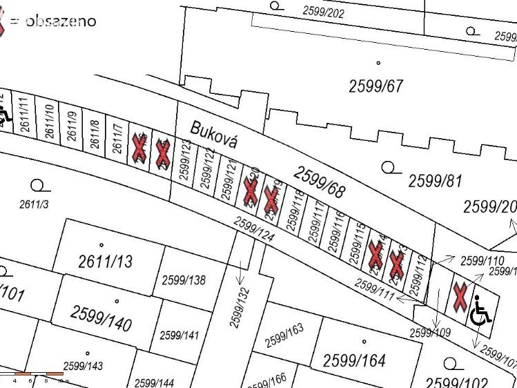 Prodej pozemku České Budějovice, Buková 2059/7 č. 9