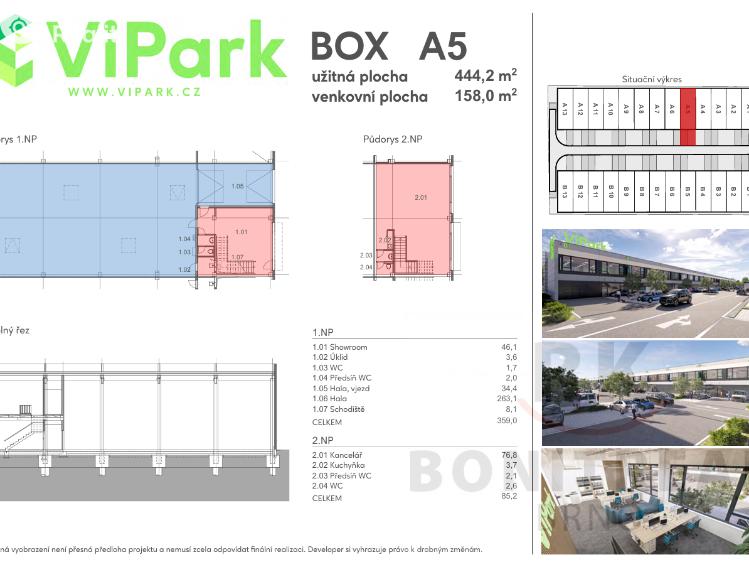 Pronájem skladového prostoru Brno, Vinohradská 1114/76 č. 10