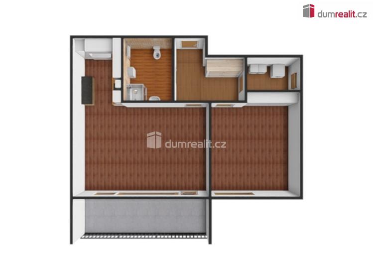 Rent apartment 2+KK Praha 8, Ke Stírce č. 5