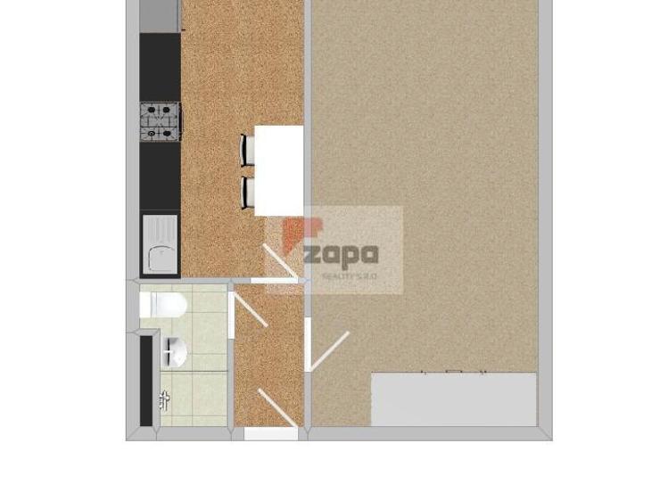Rent apartment 1+1 Praha, Šestajovická 488/20 č. 8