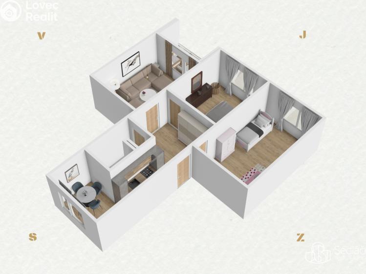 Продажа квартиры 3+1 Sokolov, Slavíčkova č. 23