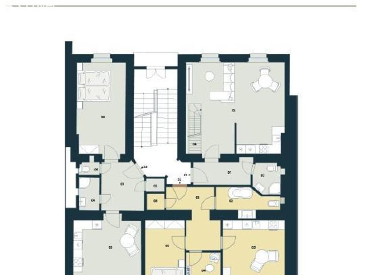 Sale apartment 3+KK Praha, Mečislavova č. 6