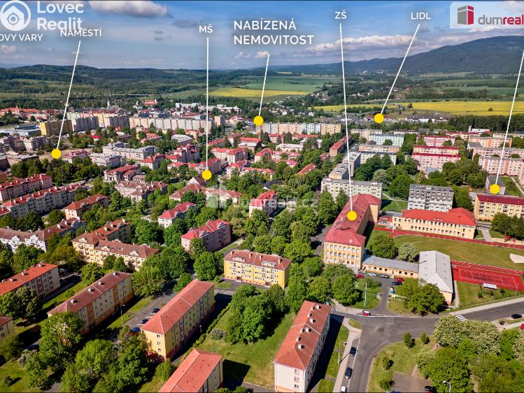 Sale apartment 3+1 Ostrov, Kollárova č. 14