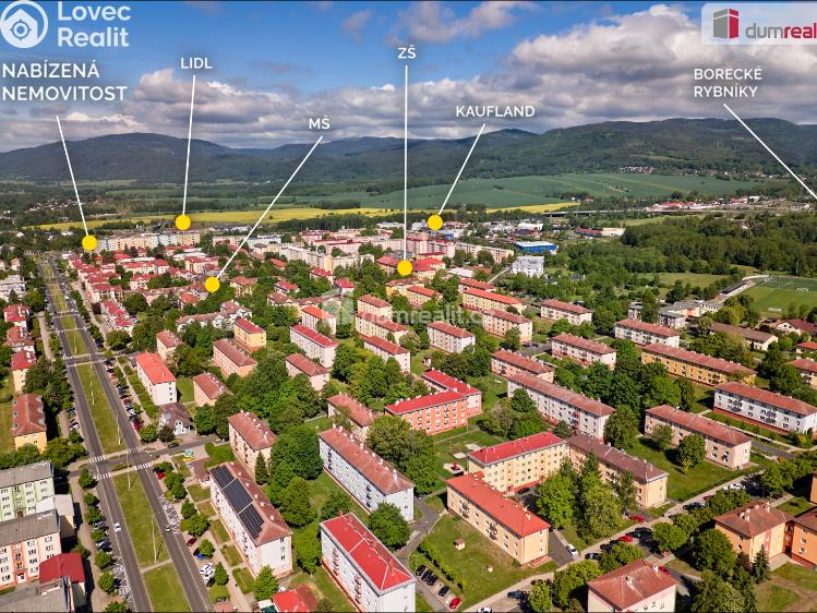 Sale apartment 3+1 Ostrov, Kollárova č. 23
