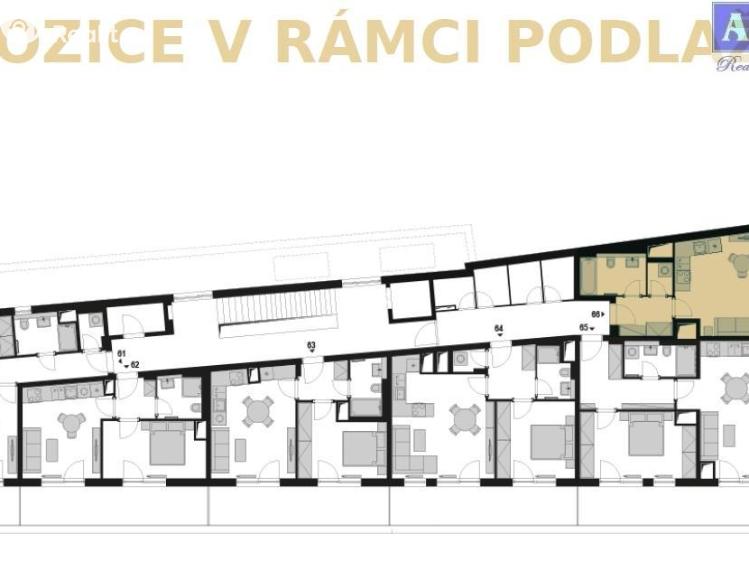 Продаж квартири 1+KK Praha, U křížku č. 9