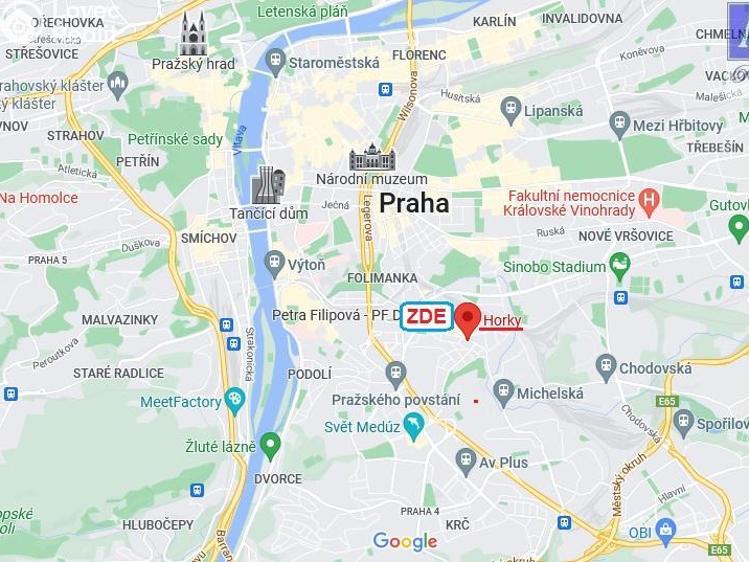 Prodej obchodního prostoru Praha, V Horkách č. 7