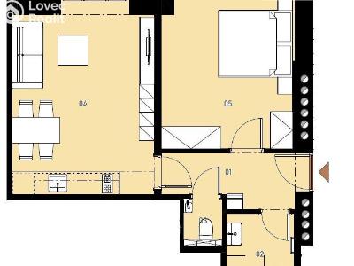 Sale apartment 2+KK Praha, Patočkova č. 2