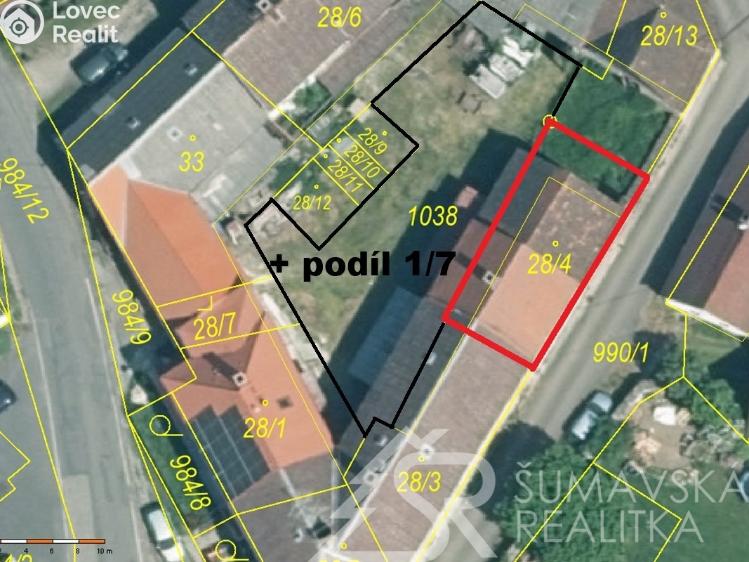 Prodej rodinného domu Podmokly č. 13