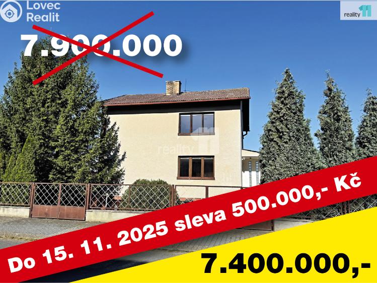 Prodej rodinného domu Chlumčany, U Stadionu č. 57