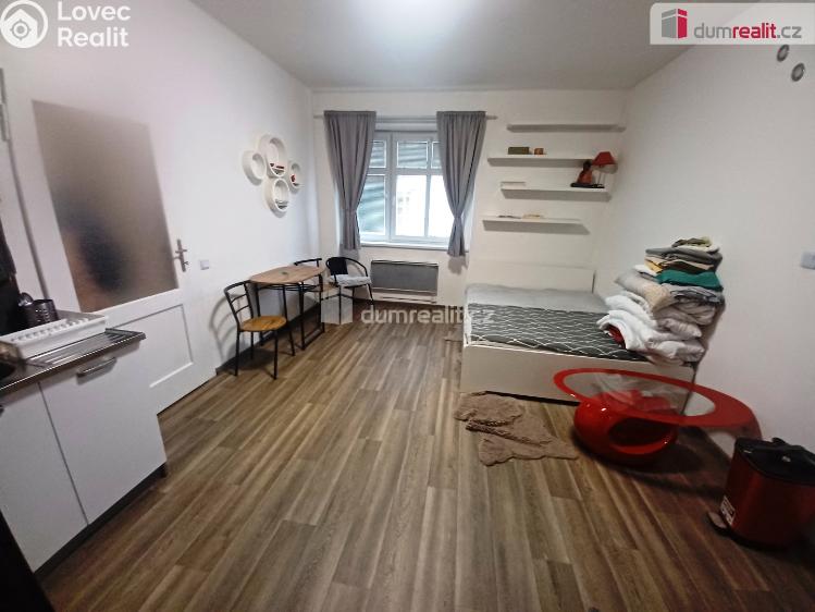 Pronájem bytu 1+KK Děčín, Zámecká č. 3