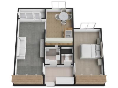 Rent apartment 2+1 Praha, Cíglerova č. 5