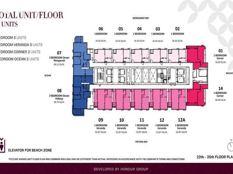 Prodej apartmánů Pattaya č. 25