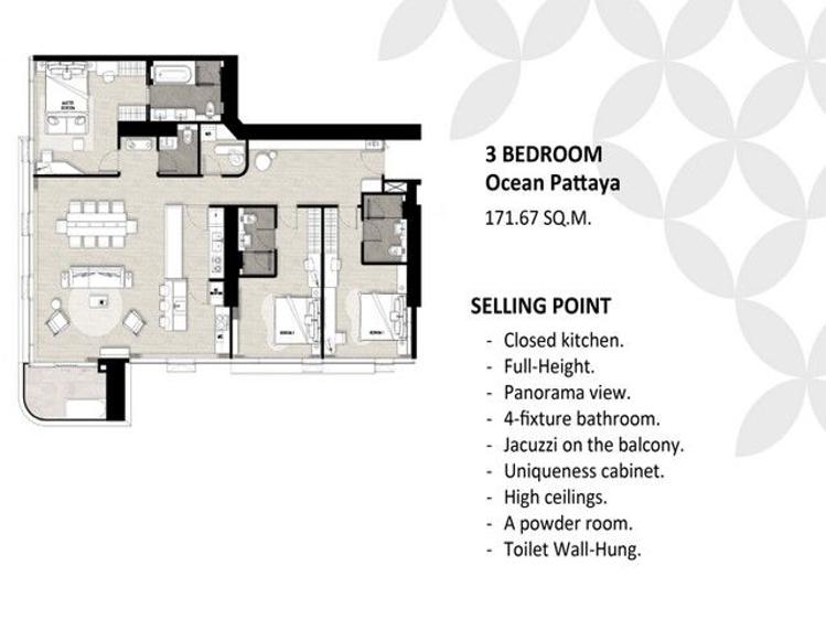 Prodej apartmánů Pattaya č. 31