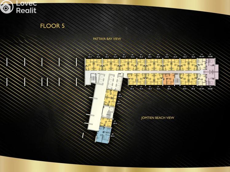 Prodej apartmánů Pattaya č. 5
