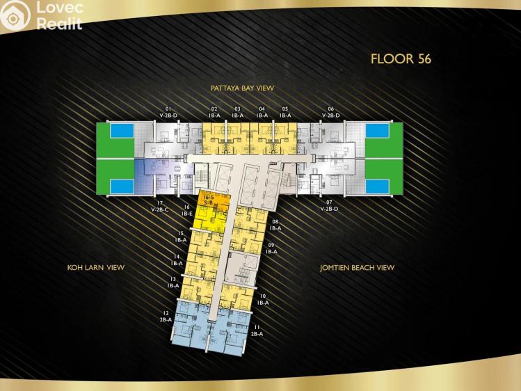 Prodej apartmánů Pattaya č. 6
