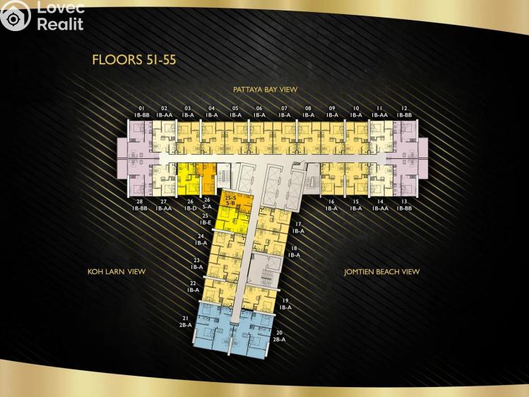 Prodej apartmánů Pattaya č. 7