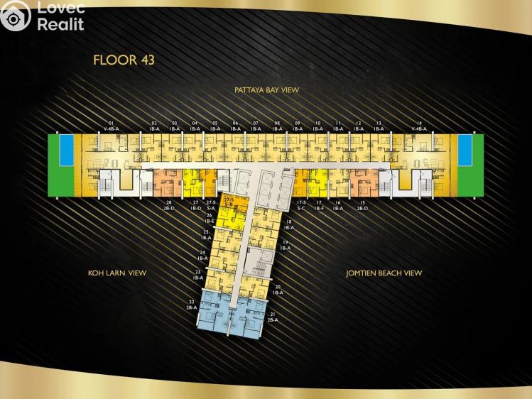 Prodej apartmánů Pattaya č. 11