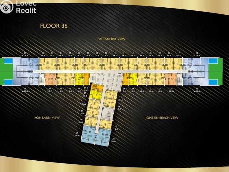 Prodej apartmánů Pattaya č. 13