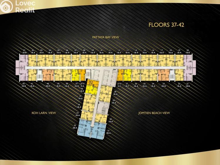 Prodej apartmánů Pattaya č. 14