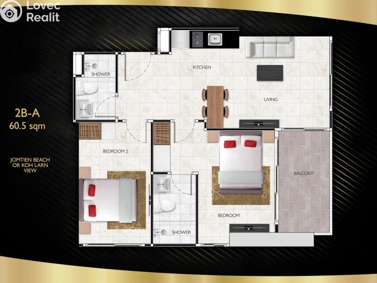 Prodej apartmánů Pattaya č. 29